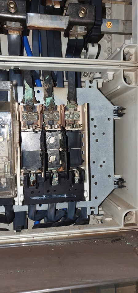 Sichtkontrolle bei der Elektrothermografie