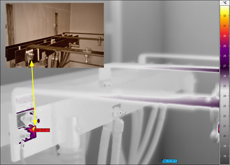 Elektrothermografie Hochspannung