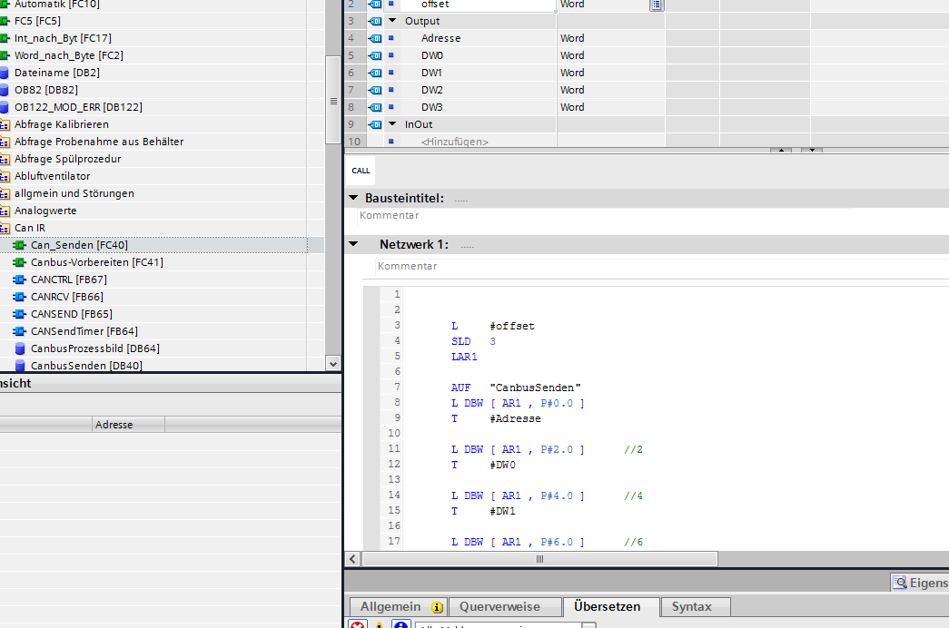 Programmierung und Inbetriebnahme von SPS Steuerungen